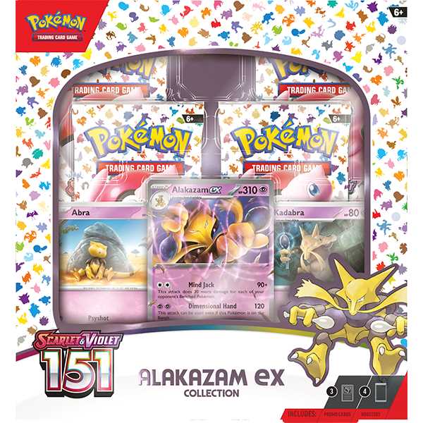 Scarlet & Violet 3.5: 151 – Alakazam ex Collection