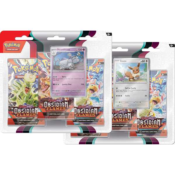Obsidian Flames Booster Triple Pack