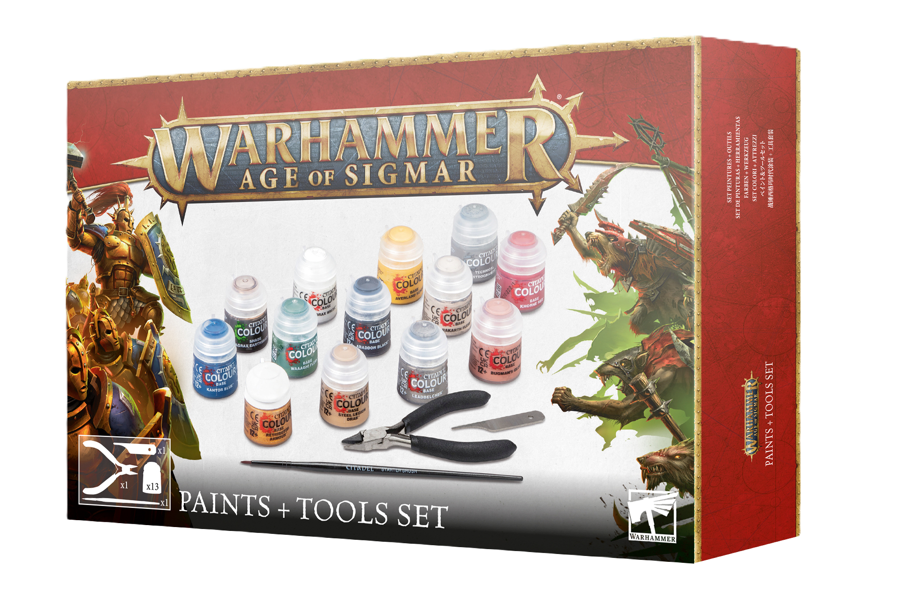 AGE OF SIGMAR PAINTS + TOOLS