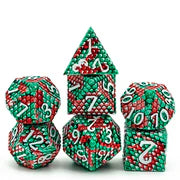 Dragon Scale: Pit Viper- Metal RPG Dice Set