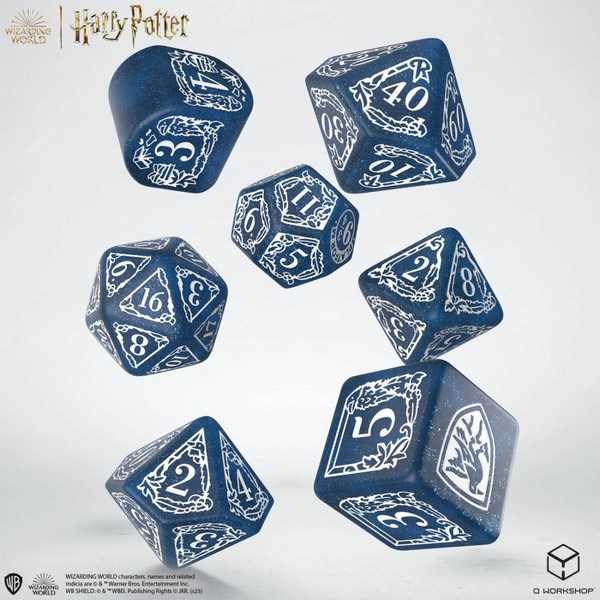 Harry Potter Ravenclaw Modern Dice - Blue