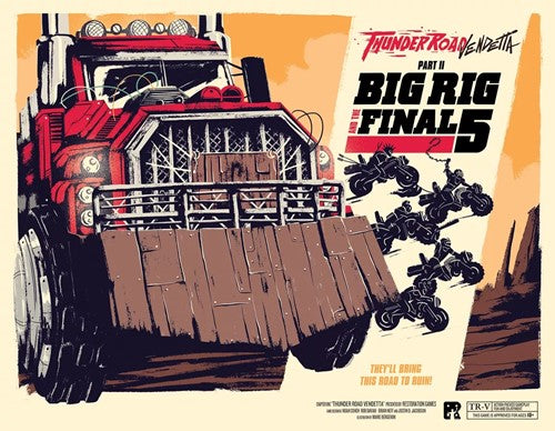 Thunder Road Board Game: Vendetta Big Rig and the Final 5