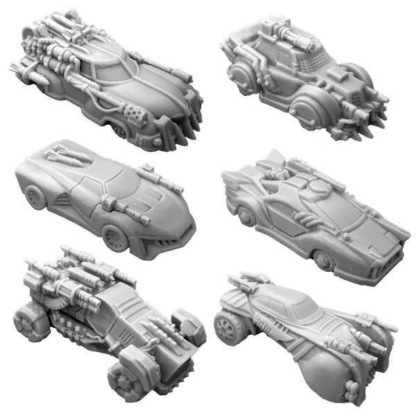 Car Wars Sixth Edition: Two-Player Starter Set: Red / Yellow