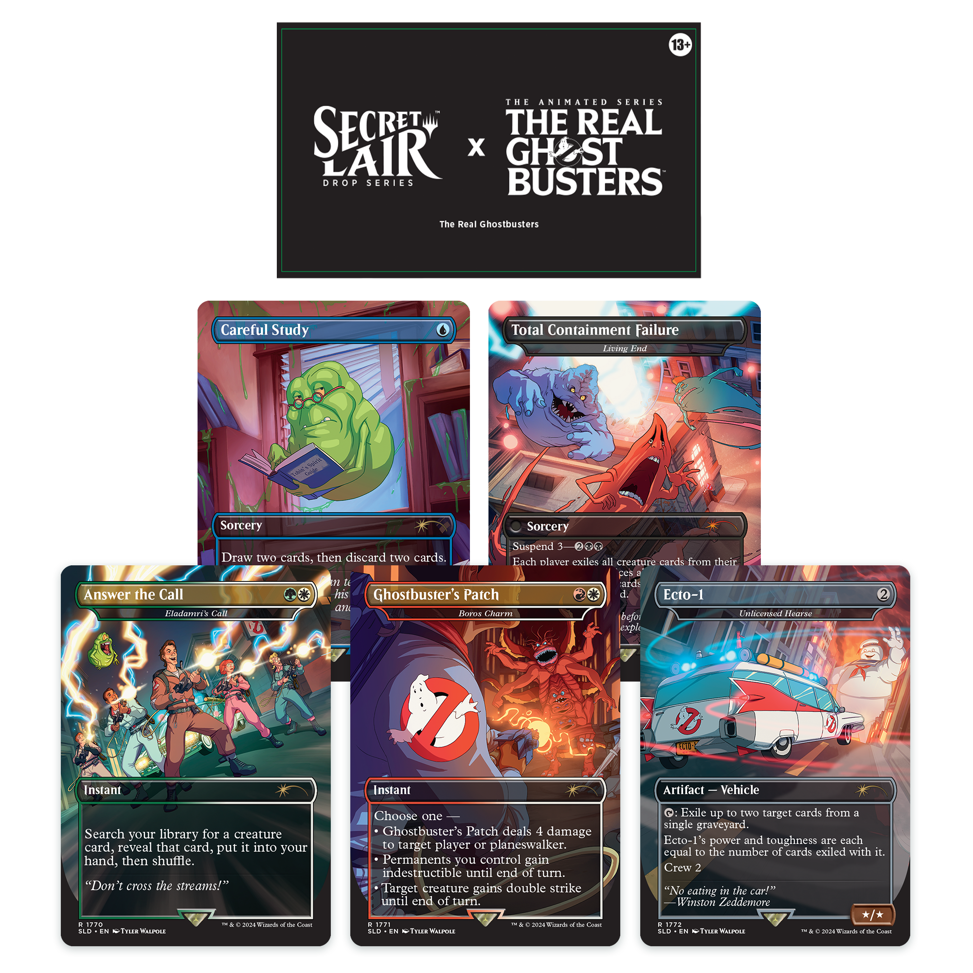 Secret Lair Drop: Secret Lair x Ghostbusters: The Real Ghostbusters (Rainbow Foil Edition)