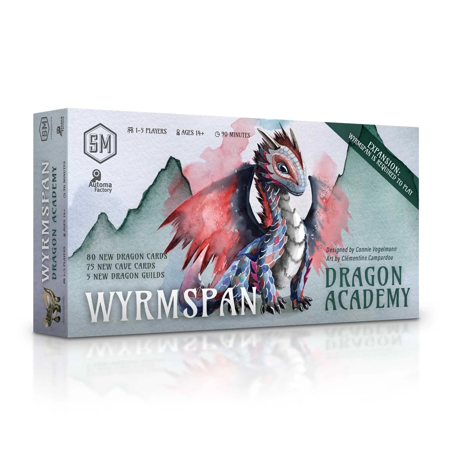 Wyrmspan Dragon Academy Expansion