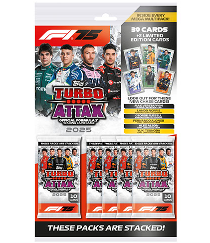 Topps F1 Turbo Attax 2025 Multi-Pack (NEW UK Edition)
