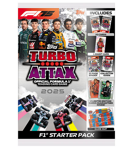 Topps F1 Turbo Attax 2025 Starter Pack (NEW UK Edition)