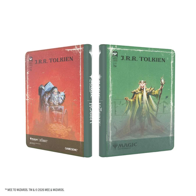 Gamegenic Magic: The Gathering The Hobbit Zip-Up Album 18-Pocket - Thranduil, the Elvenking/The Mountain-King