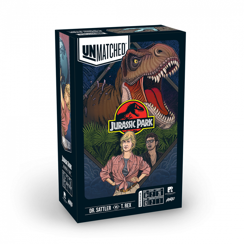 Unmatched – Dr. Sattler vs T-Rex