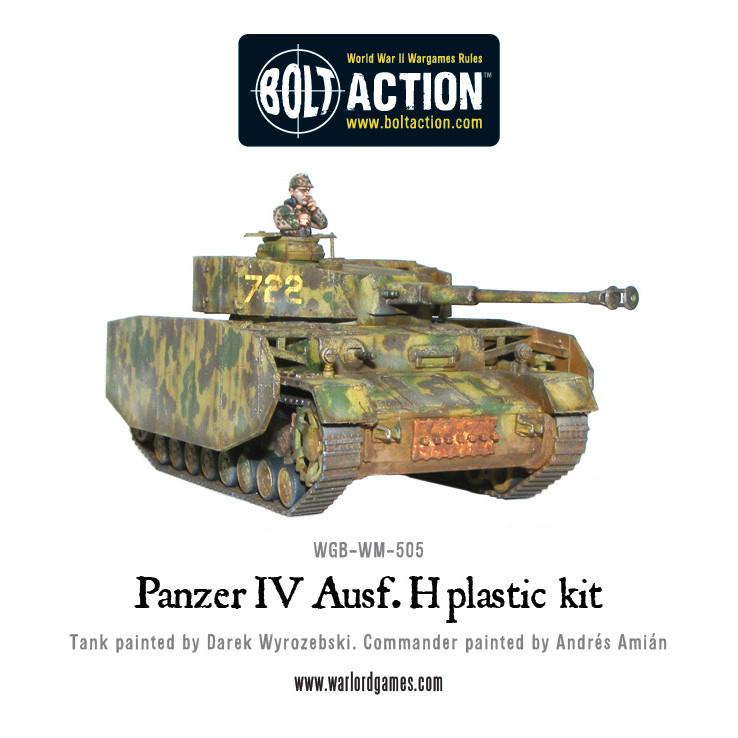 Bolt Action - Panzer IV Ausf. F1/G/H Medium Tank