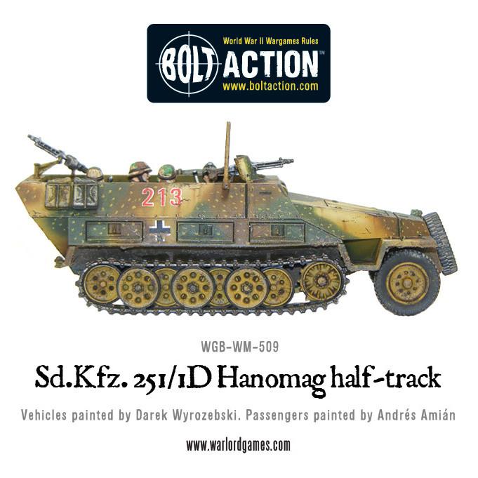 Bolt Action - Sd.Kfz 251/1 Ausf D Hanomag