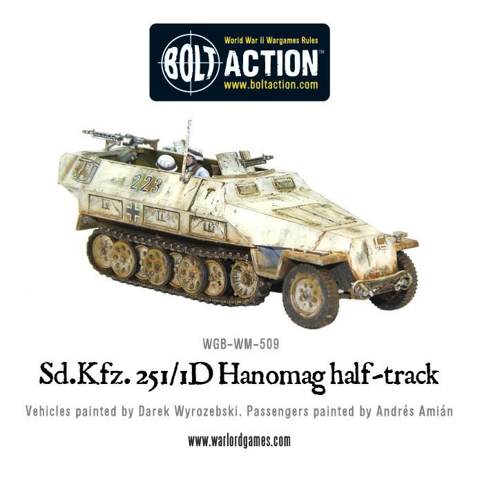 Bolt Action - Sd.Kfz 251/1 Ausf D Hanomag