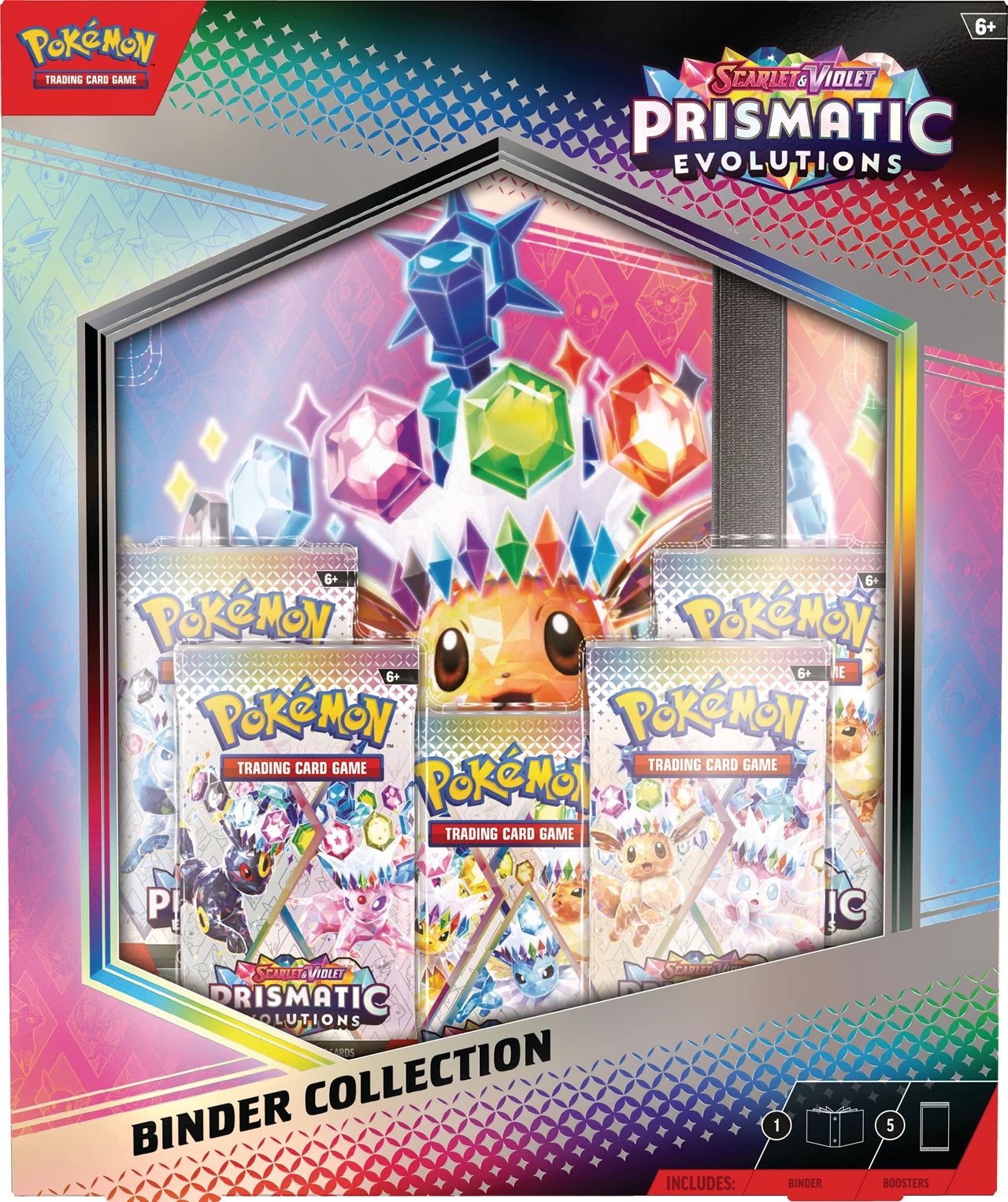 Pokémon TCG: Scarlet & Violet 8.5 - Prismatic Evolutions - Binder Collection