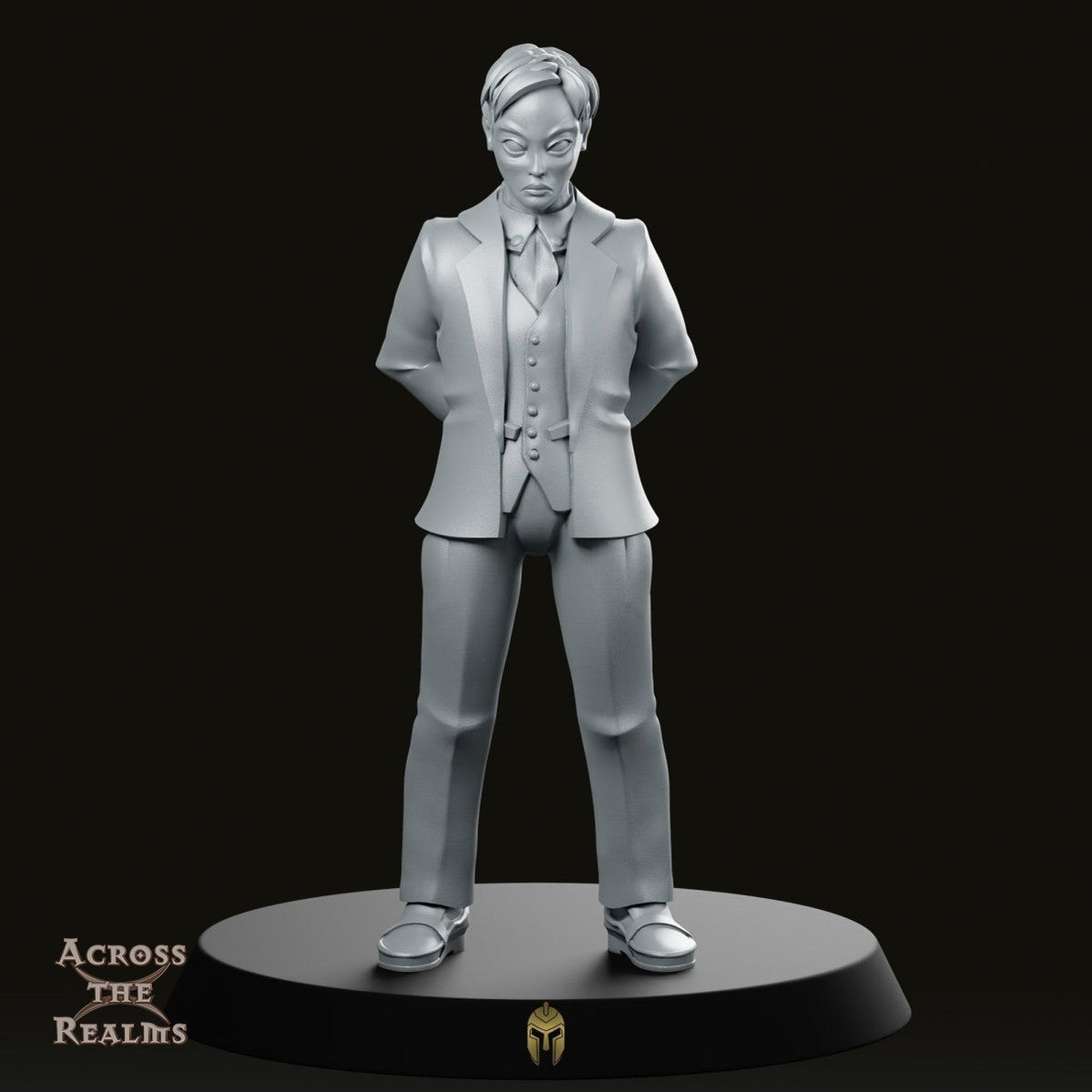 Alien Business Man Scifi Miniature