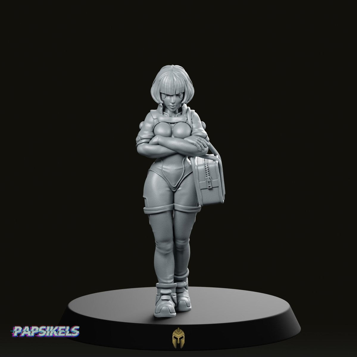 Ayeisha NetStrider Cyberpunk Miniature