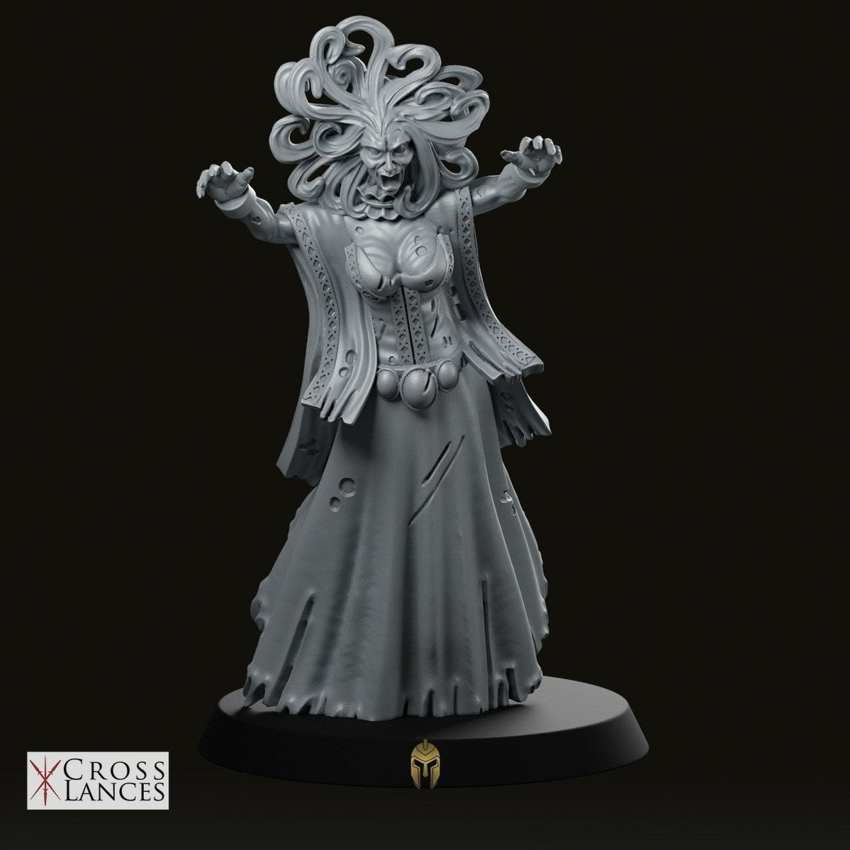 Banshee Wailing Wendilock Undead Miniature