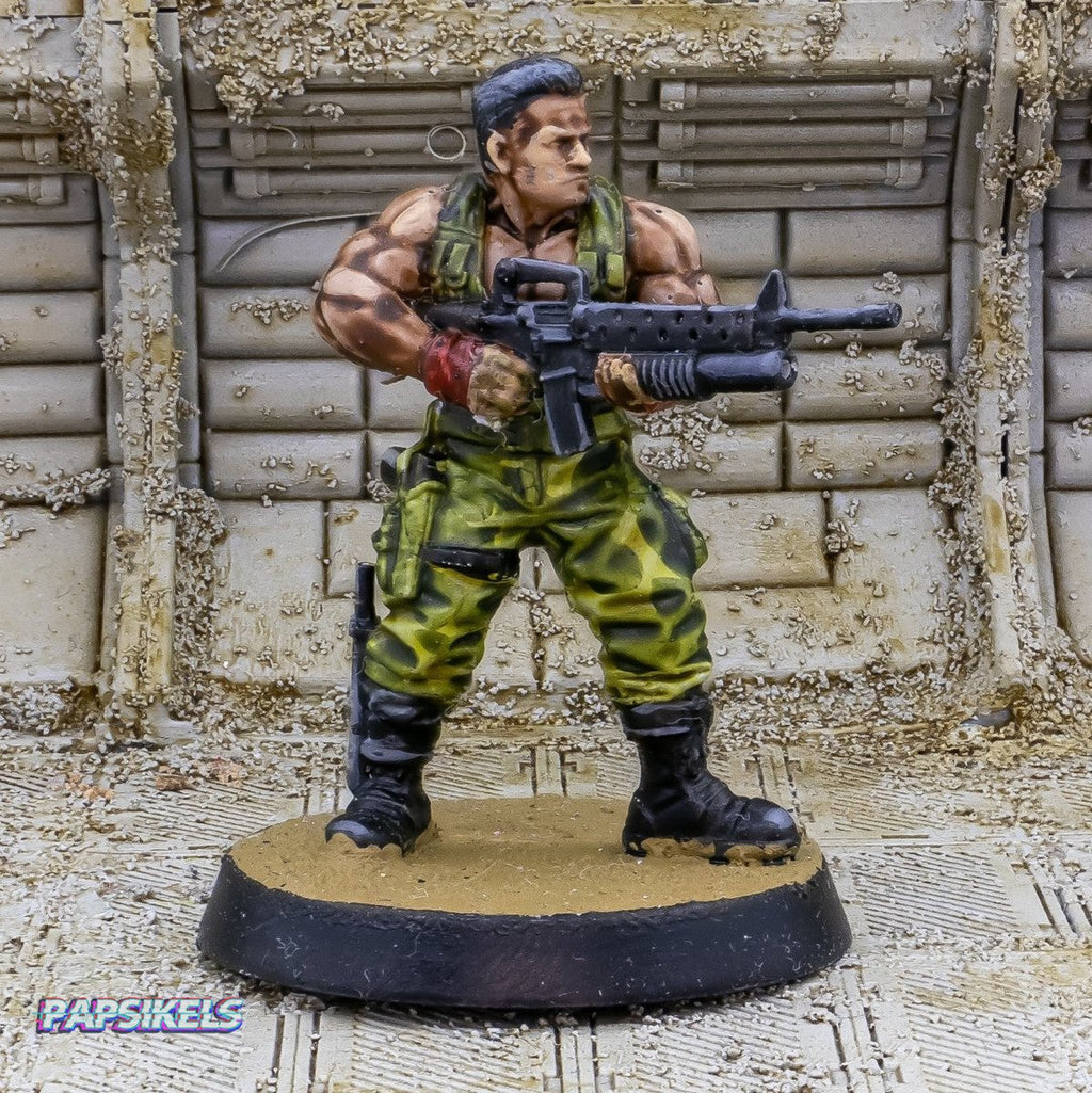 Barry McGuffin Jungle Fighter Miniature