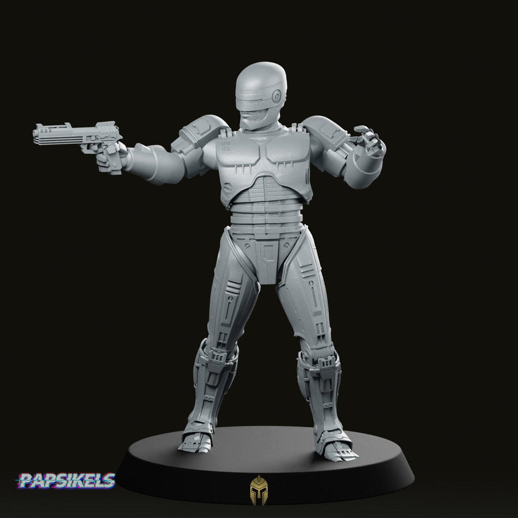 Battle Cop Cyborg Series 2A Miniature