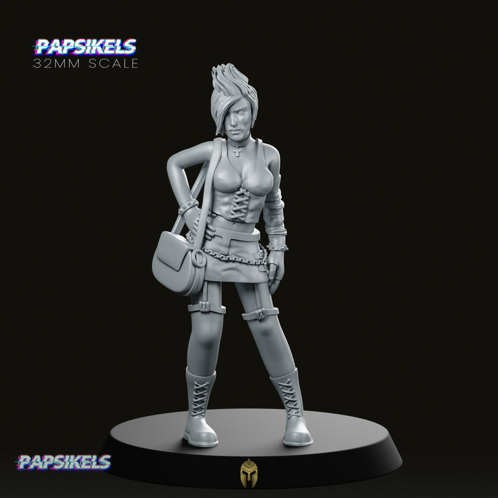 Cyberpunk Citizen Carlita Miniature