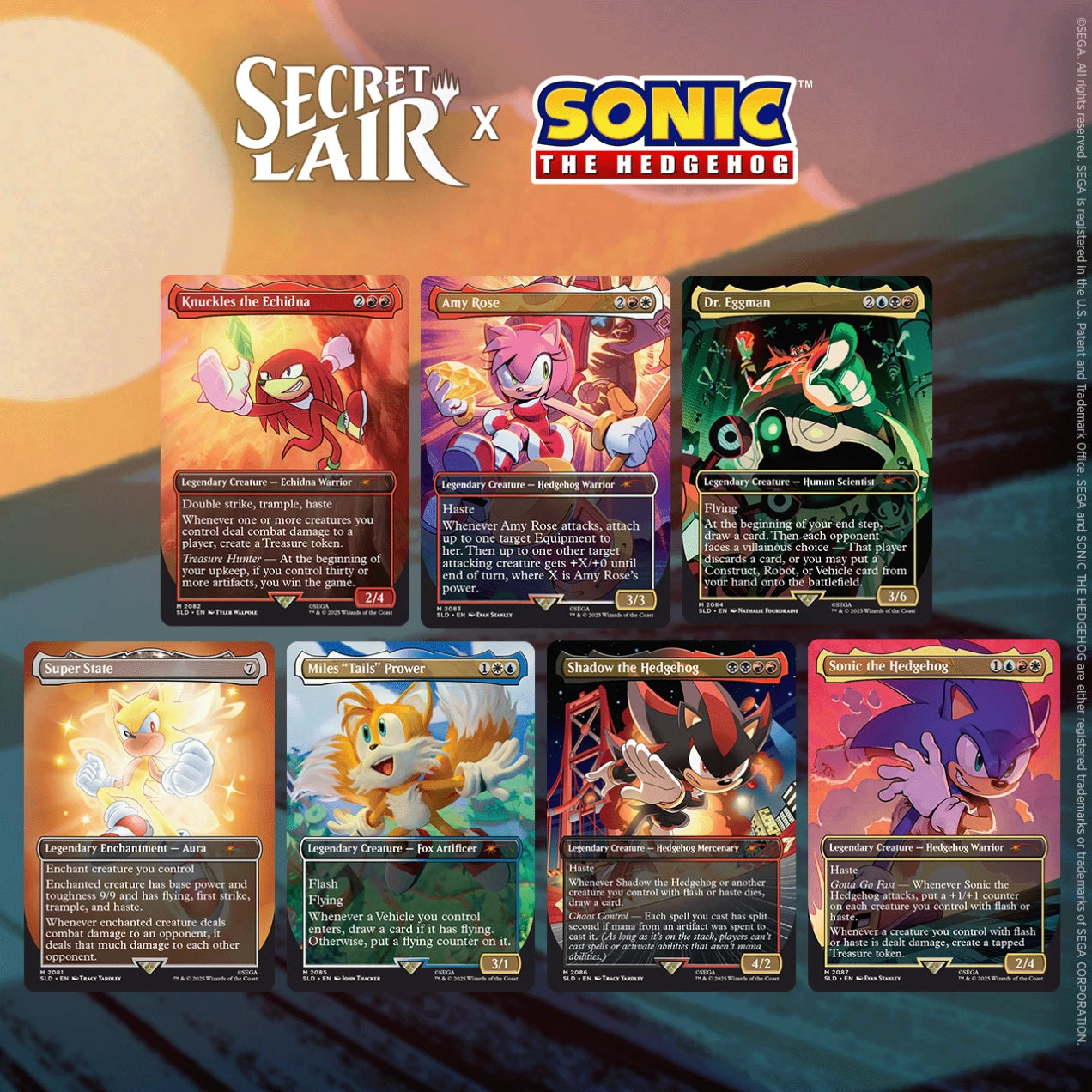 Secret Lair x Sonic: Friends & Foes (Non Foil)