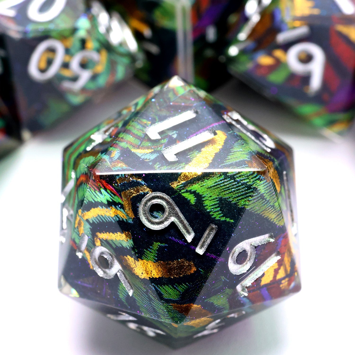 Feyplume | Art Core Dice | 7 Piece Set
