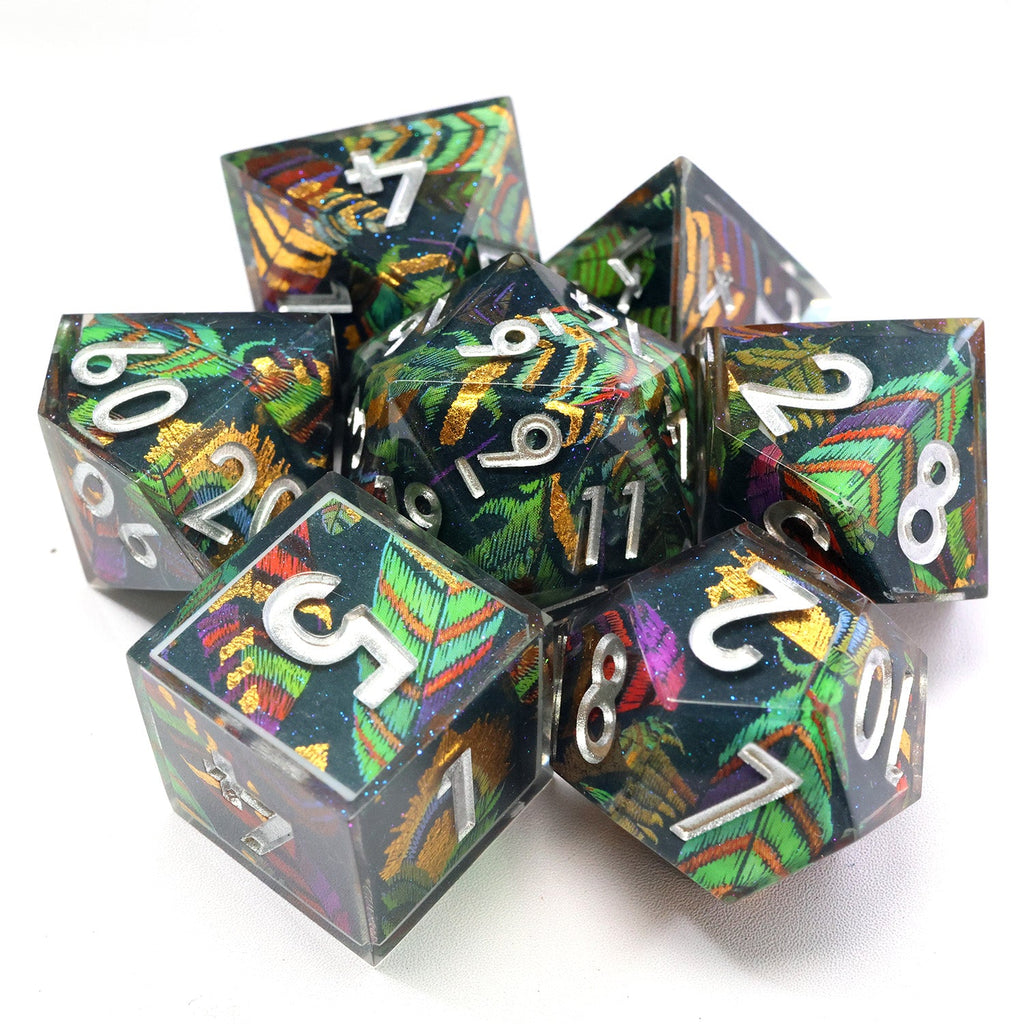 Feyplume | Art Core Dice | 7 Piece Set