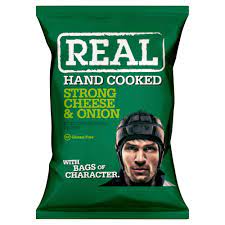 Strong Cheese and Onion - Real Crisps