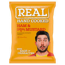 Ham and Mustard- Real Crisps