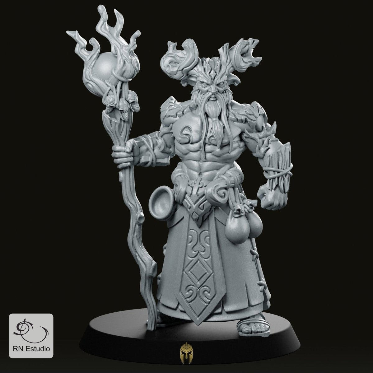 Druid Aerline Fantasy Miniature