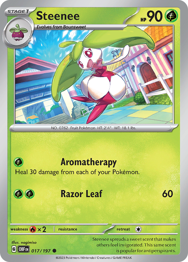 Steenee (017/197) [Scarlet & Violet: Obsidian Flames]