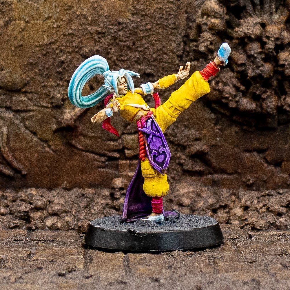Elvish Monk 2 Fantasy Miniatures