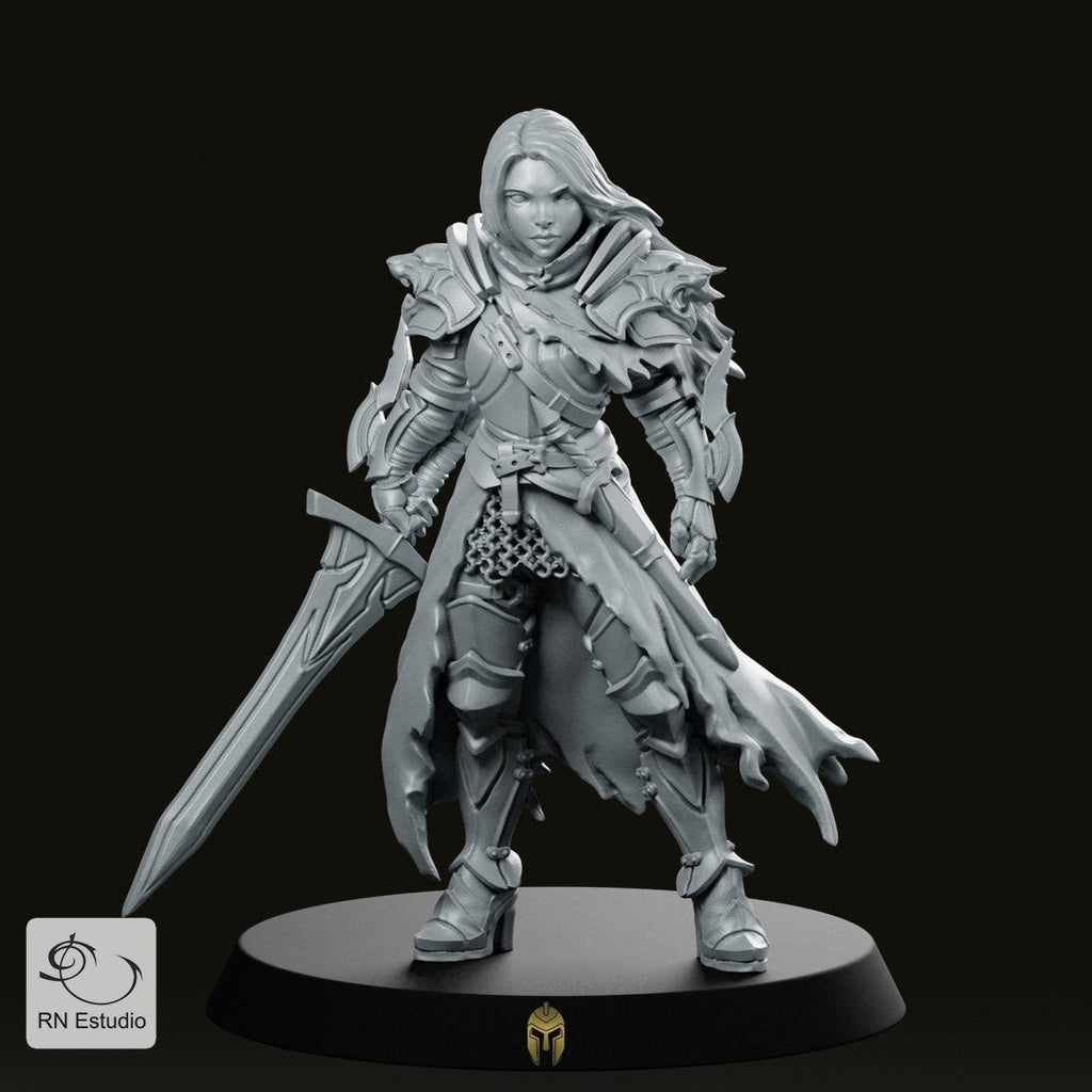 Fantasy Lydia the Lioness Miniature