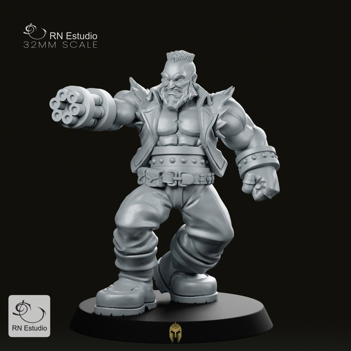 Fantasy William Barr JRPG Miniature