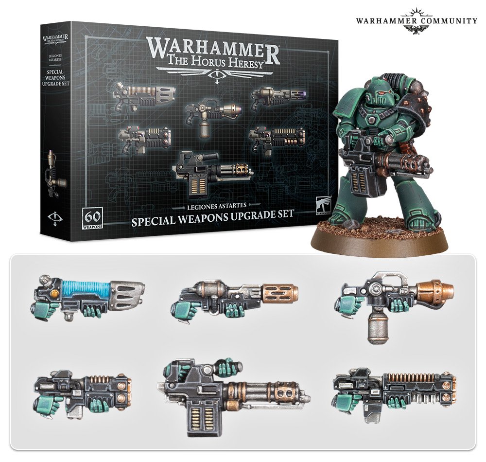 LEGIONES ASTARTES: SPECIAL WEAPONS UPGRADE SET