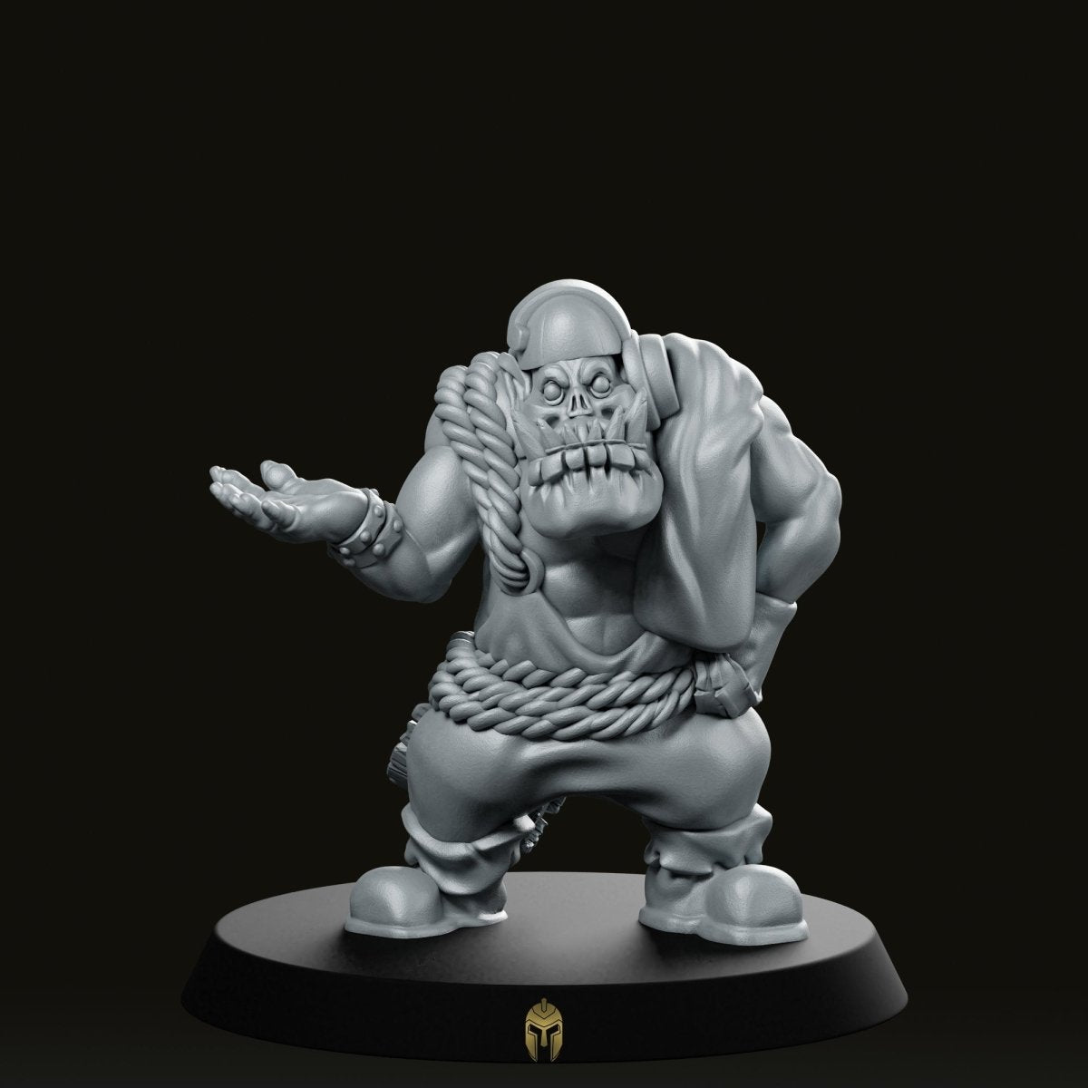Haywood Gloom Orc Coach 2 Miniature