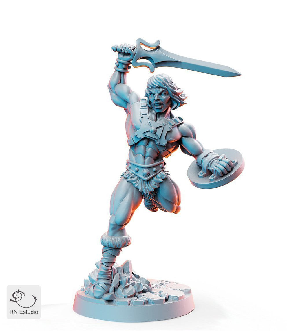 He-dar 80s Hero Miniature