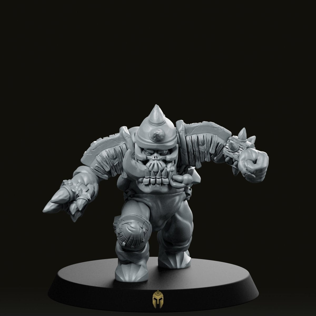 Henley Vaughn Orc Linemen 6 Miniature