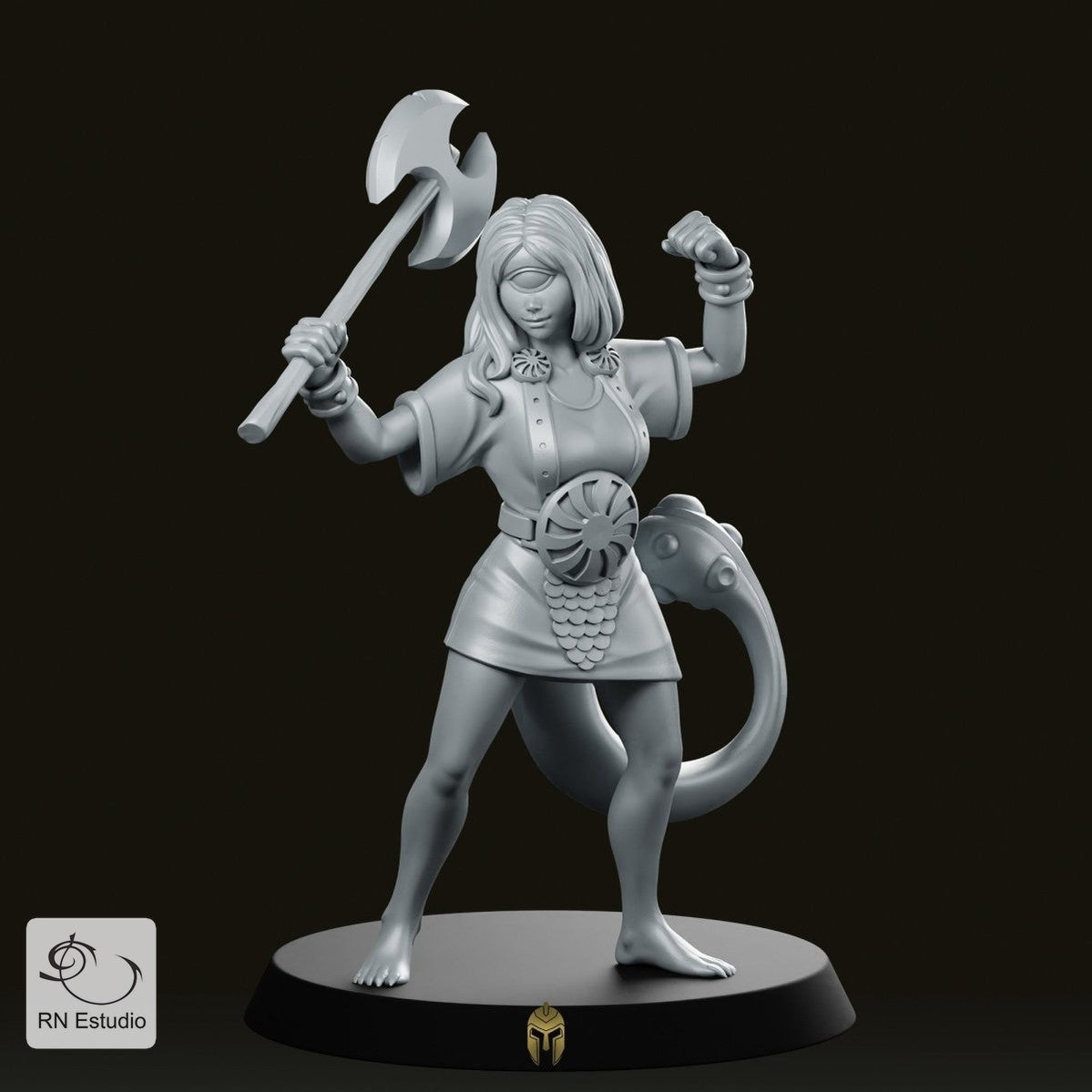 HeroQuest Female Fimir 1 Miniature