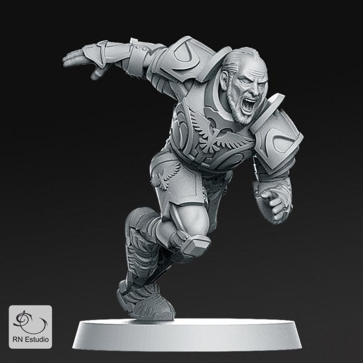 Human Lineman 5 Miniature