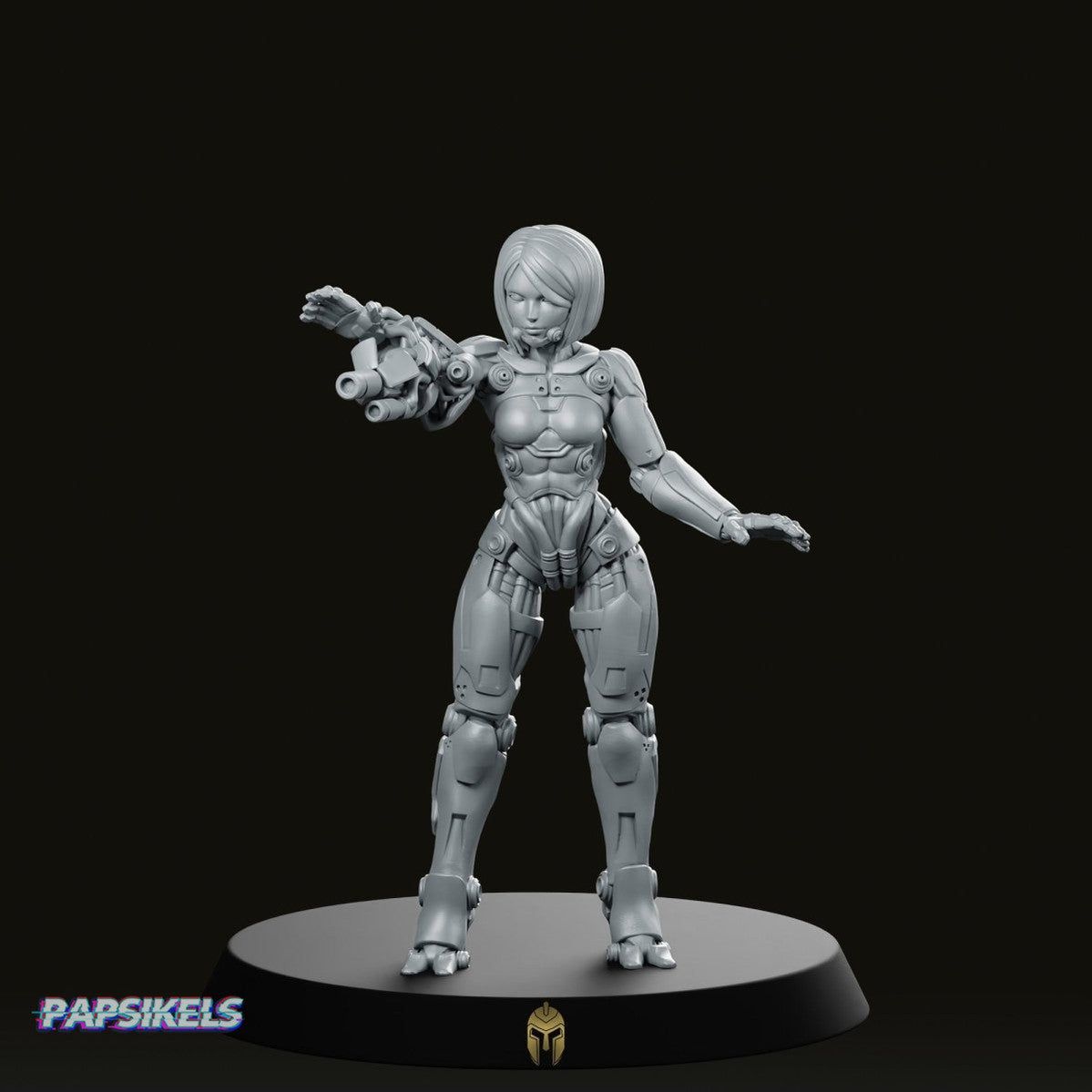 Jynza Female Cyberbabe Miniature