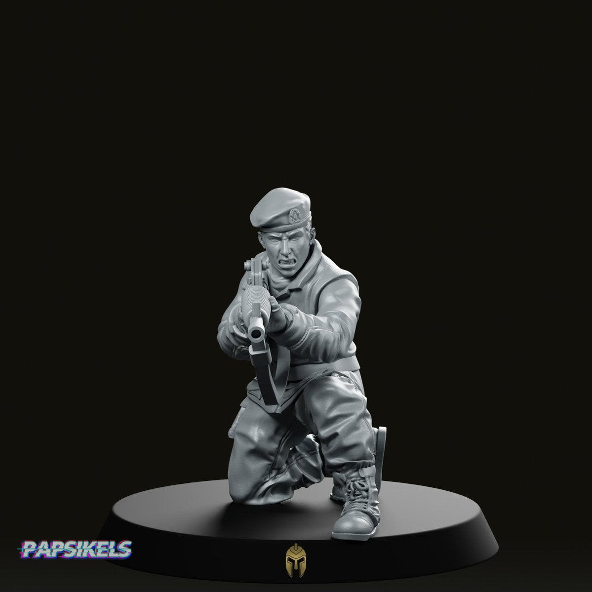 Military Police Guard D Miniature