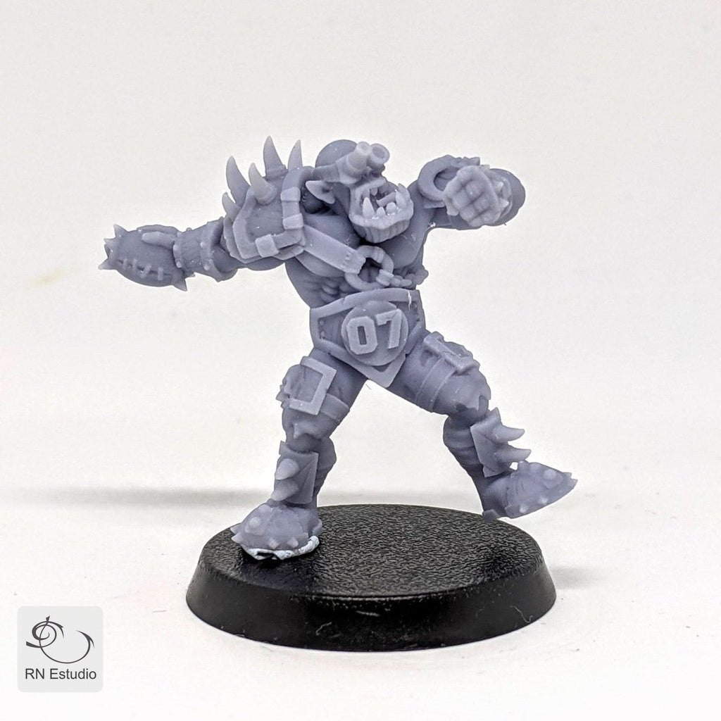 Orc Thrower Miniature