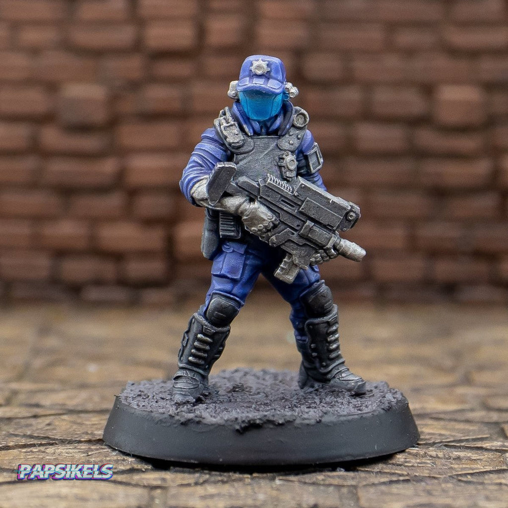 Pcpd Tactical Reaction Force Unit B Miniature