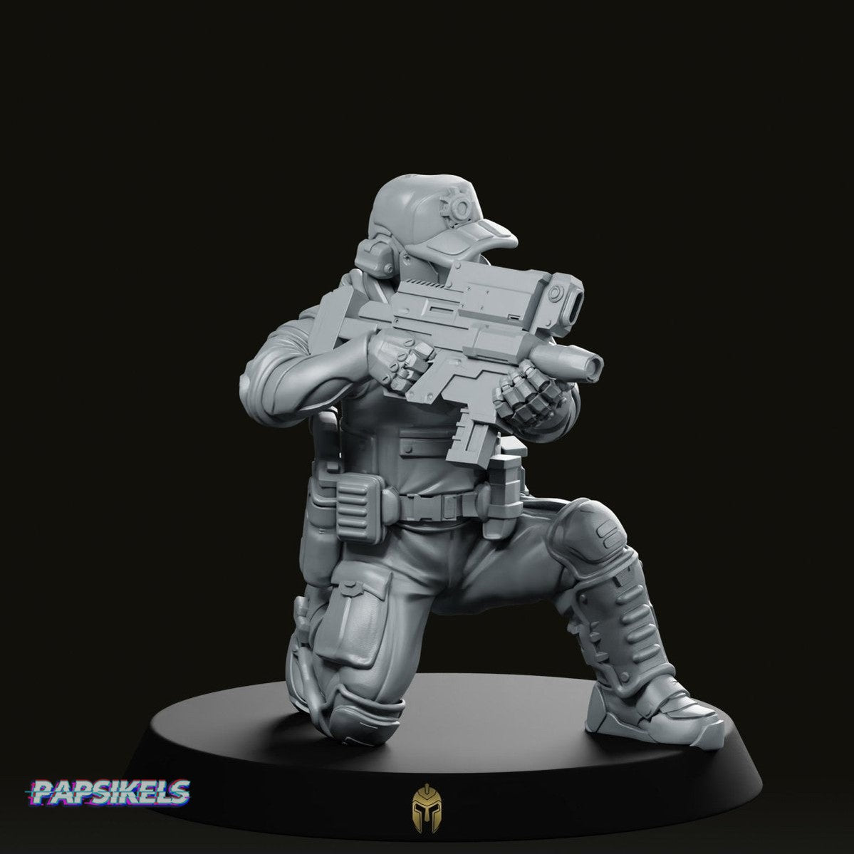 Pcpd Tactical Reaction Force Unit D Miniature