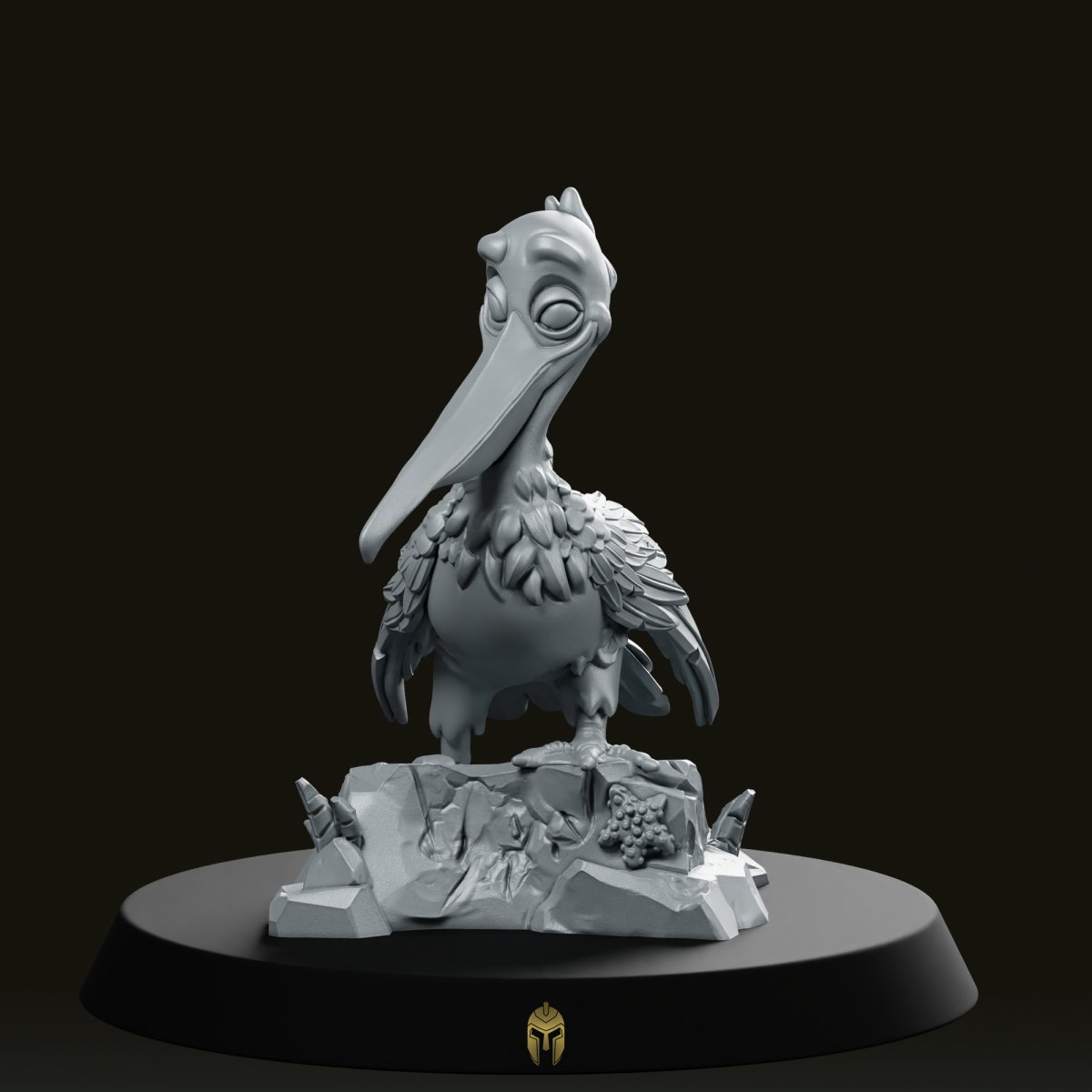 Pelican Pelik Bare A Pet Miniature