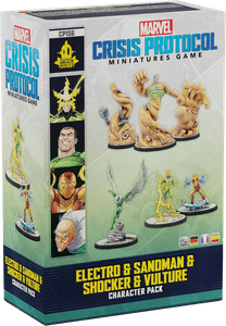 Marvel: Crisis Protocol – Electro & Sandman & Shocker & Vulture