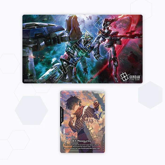 Official Playmat & Card Set — Mobile Suit Gundam 00