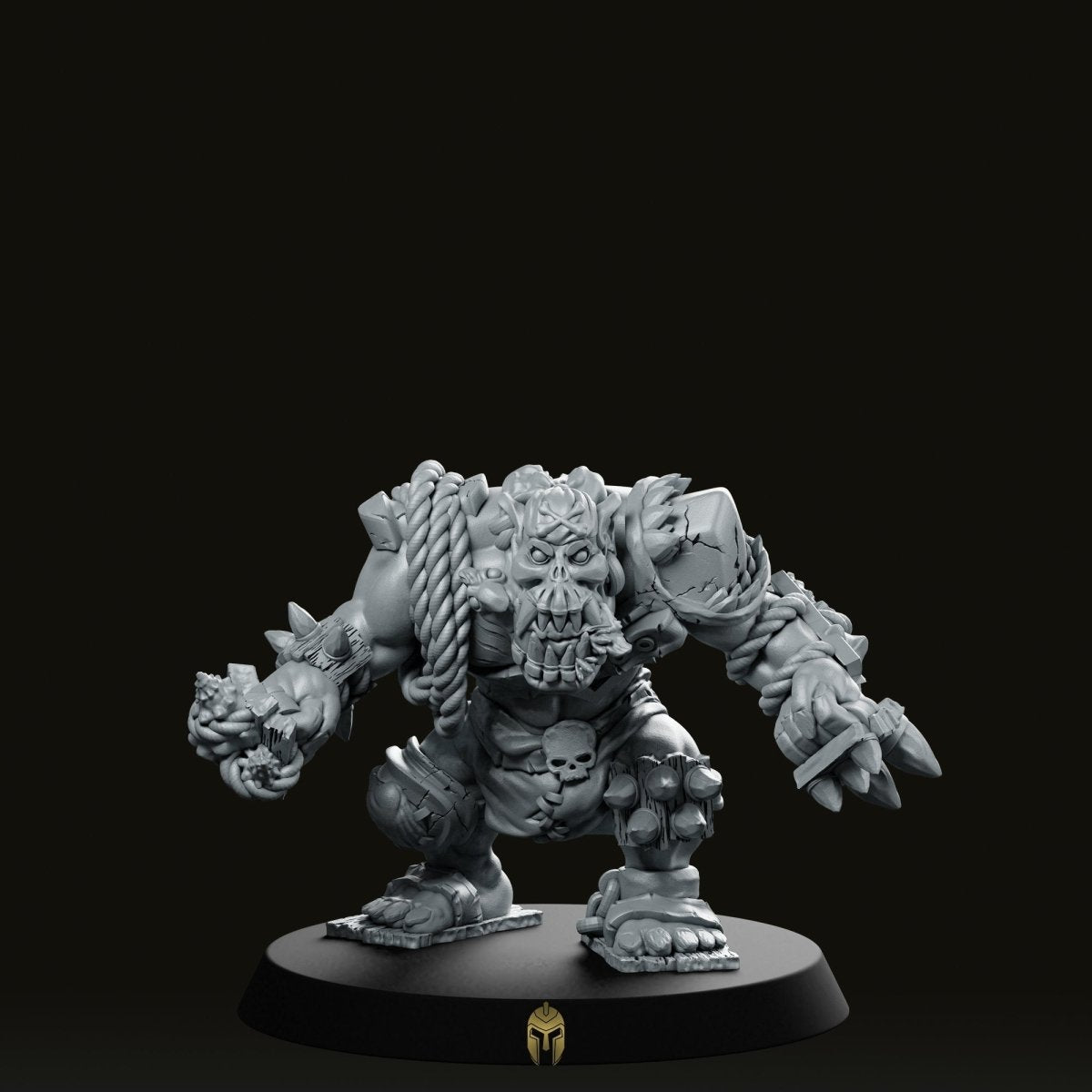 Radbert Wheatley Orc Linemen 1 Miniature