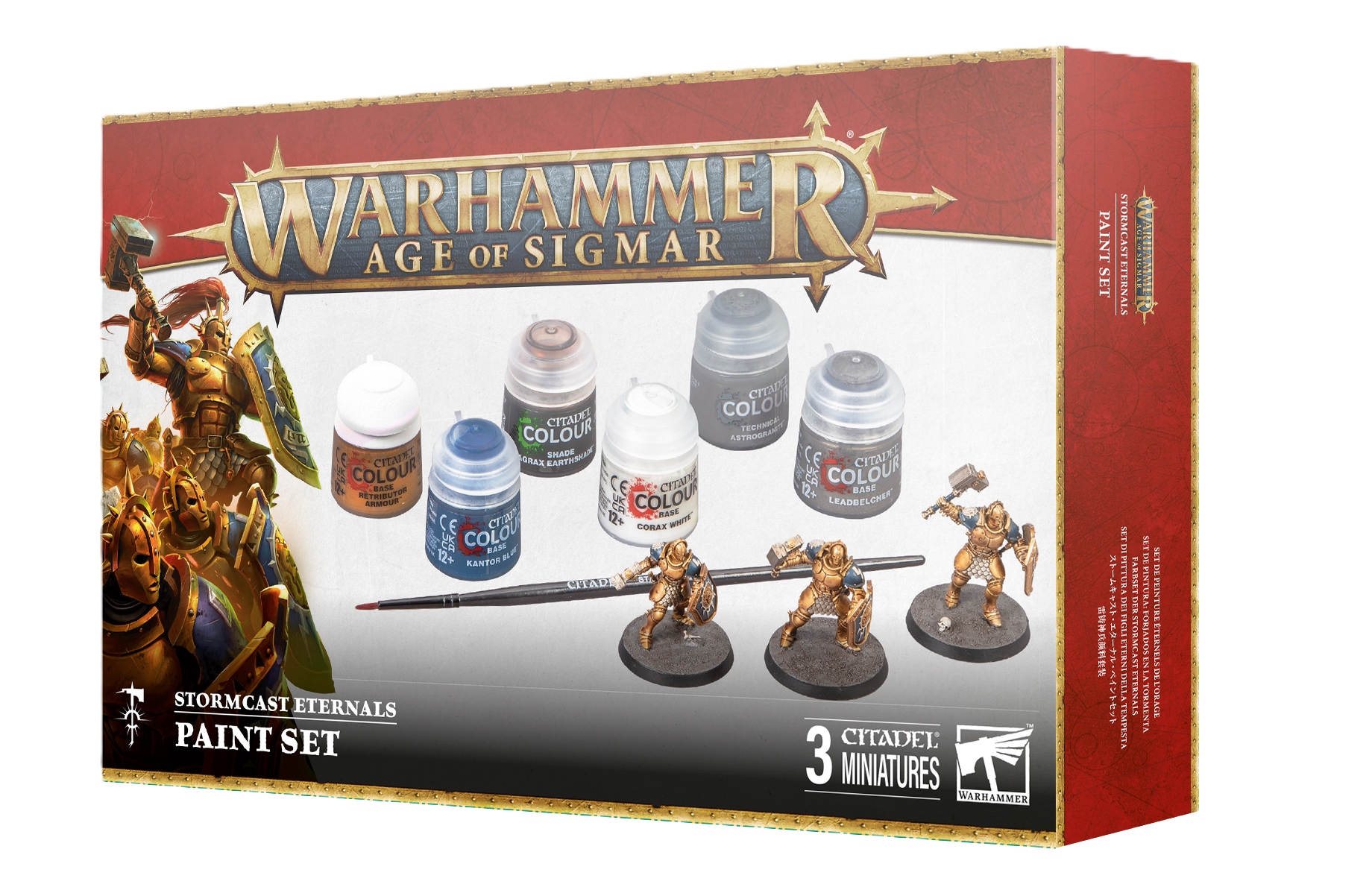 AGE OF SIGMAR STORMCAST ETERNALS + PAINT SET