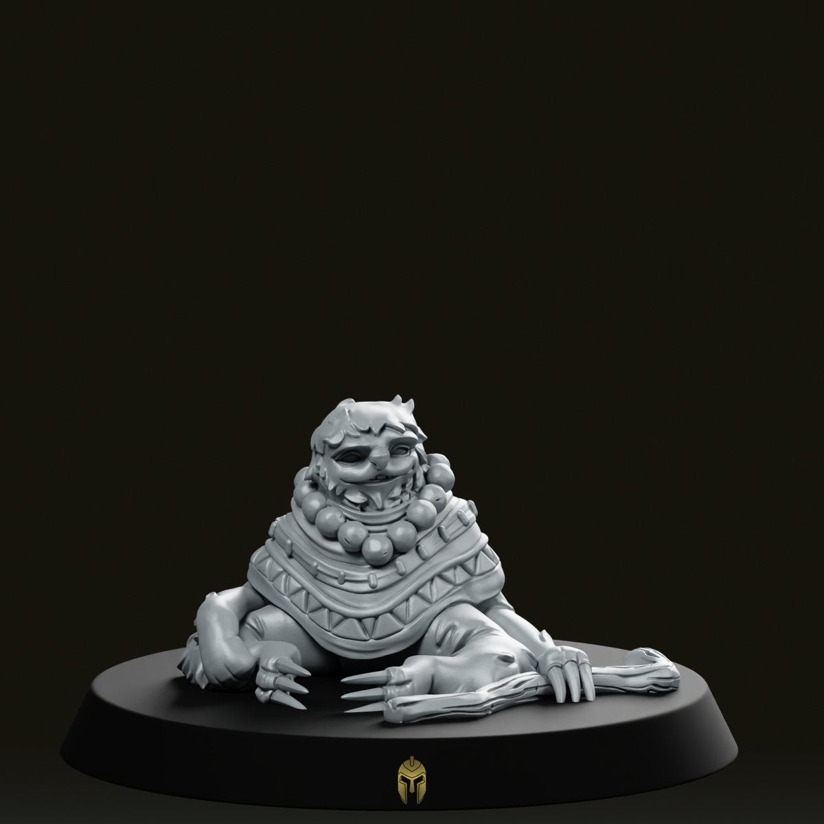 Sloo Shaman A Sloth Companion Miniature